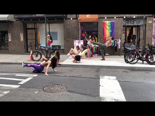 Free Vogue class with Karina at TCNY Pride Party